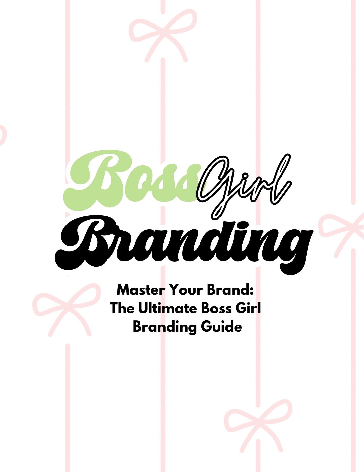 Boss Girl Branding E-Book