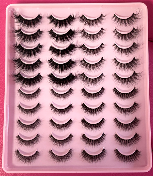 Lash multipack 20 pairs (40 lashes) image 0